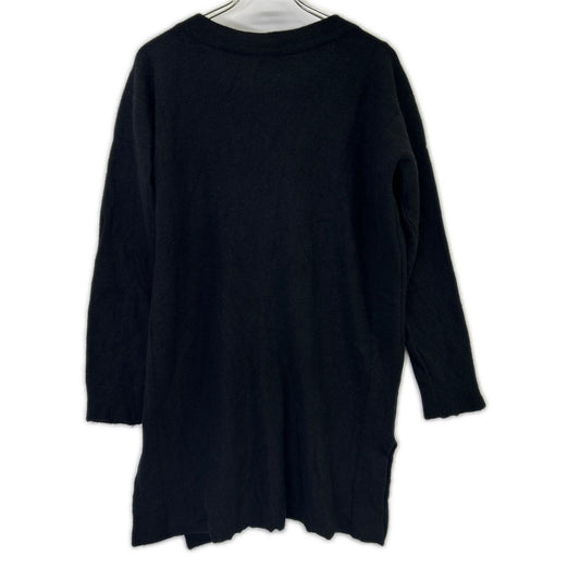 ISSEY MIYAKE イッセイミヤケ IM63KT004 ブラック カシミヤ Vネック ニットセーター トップス