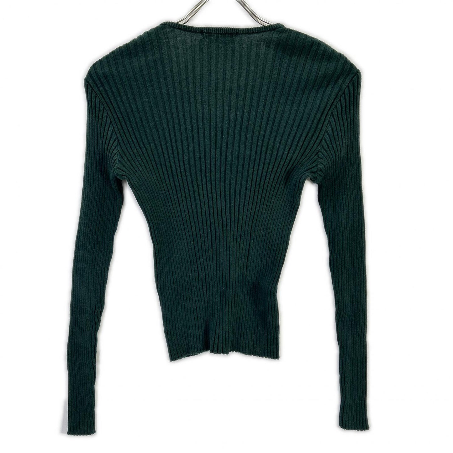 ISSEY MIYAKE イッセイミヤケ IM01KN046 グリーン クルーネック セーター トップス