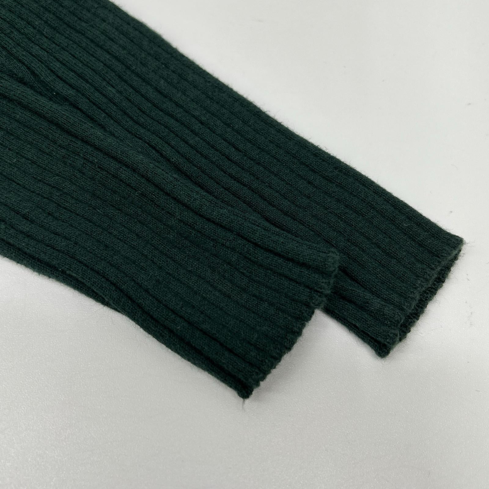 ISSEY MIYAKE イッセイミヤケ IM01KN046 グリーン クルーネック セーター トップス