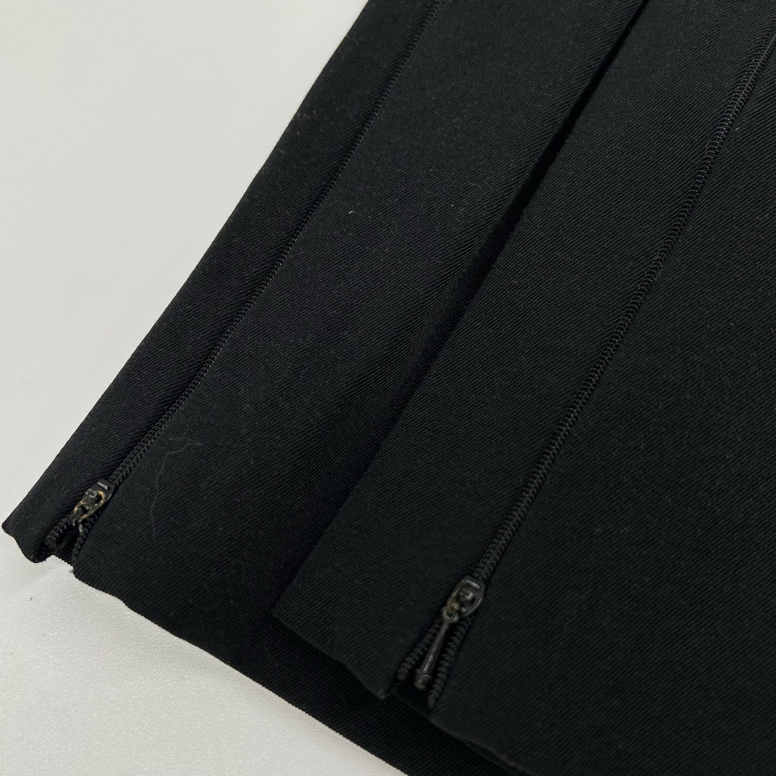 HaaT ISSEY MIYAKE ハート イッセイミヤケ HA73FF546 ブラック コットン混 ストレートパンツ ボトムス