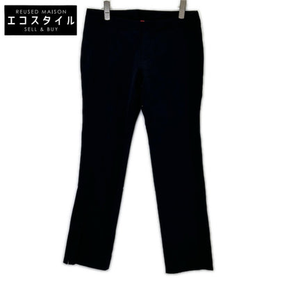HaaT ISSEY MIYAKE ハート イッセイミヤケ HA73FF546 ブラック コットン混 ストレートパンツ ボトムス