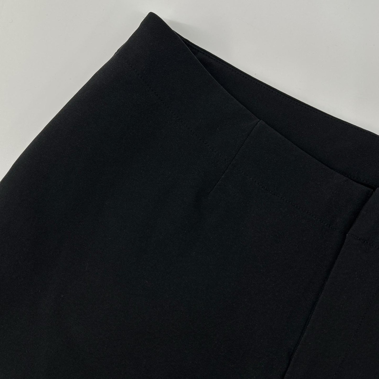 HaaT ISSEY MIYAKE ハート イッセイミヤケ HA73FF546 ブラック コットン混 ストレートパンツ ボトムス