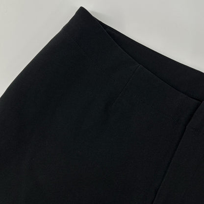 HaaT ISSEY MIYAKE ハート イッセイミヤケ HA73FF546 ブラック コットン混 ストレートパンツ ボトムス