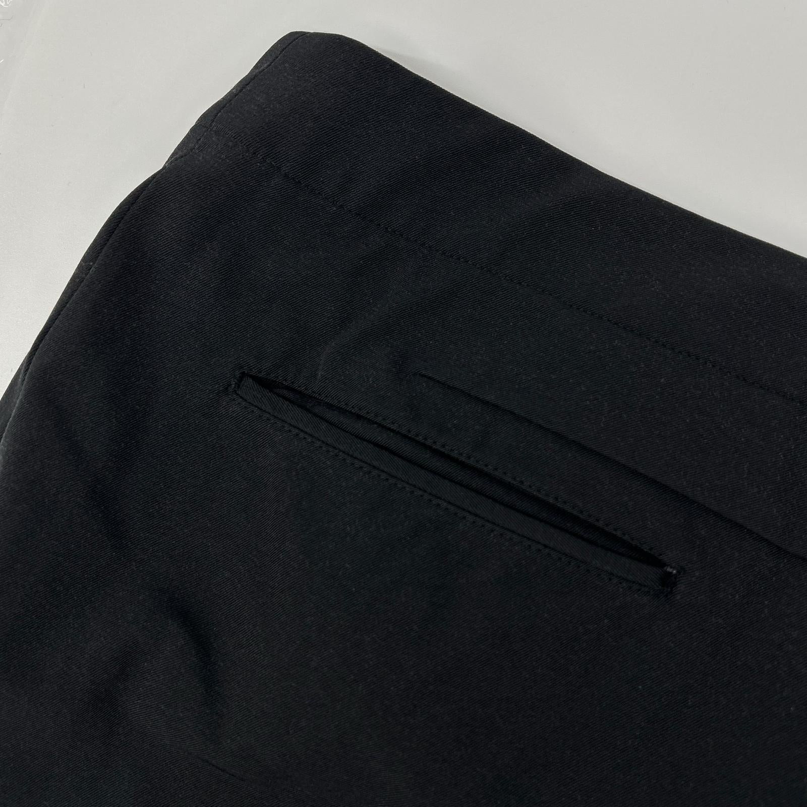 HaaT ISSEY MIYAKE ハート イッセイミヤケ HA73FF546 ブラック コットン混 ストレートパンツ ボトムス