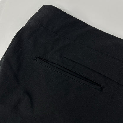 HaaT ISSEY MIYAKE ハート イッセイミヤケ HA73FF546 ブラック コットン混 ストレートパンツ ボトムス