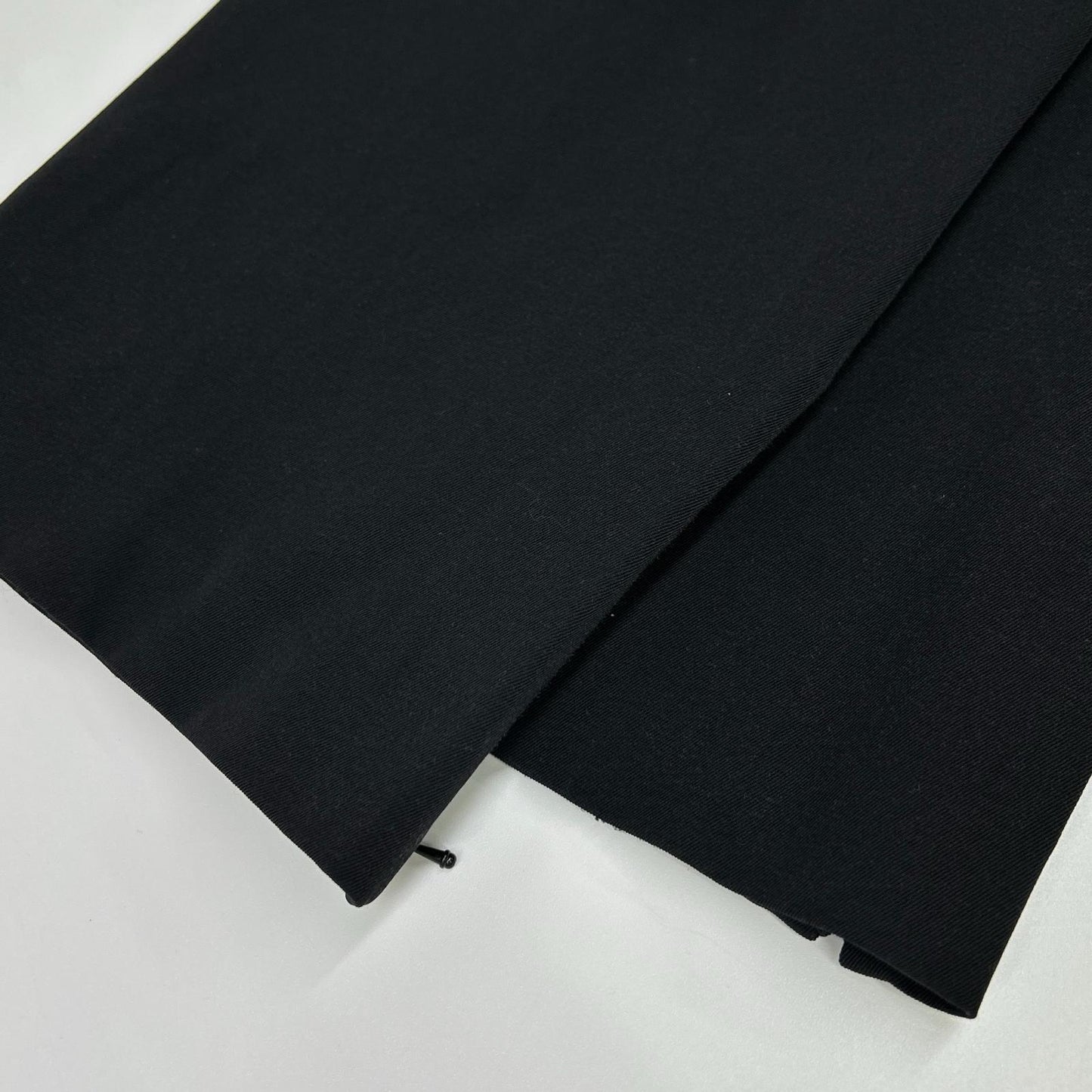 HaaT ISSEY MIYAKE ハート イッセイミヤケ HA73FF546 ブラック コットン混 ストレートパンツ ボトムス