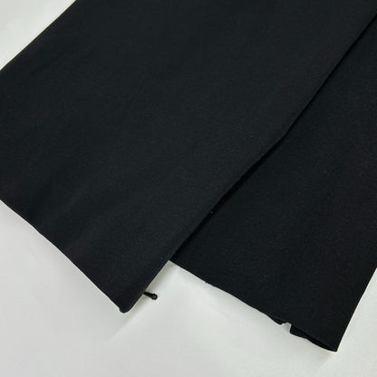 HaaT ISSEY MIYAKE ハート イッセイミヤケ HA73FF546 ブラック コットン混 ストレートパンツ ボトムス