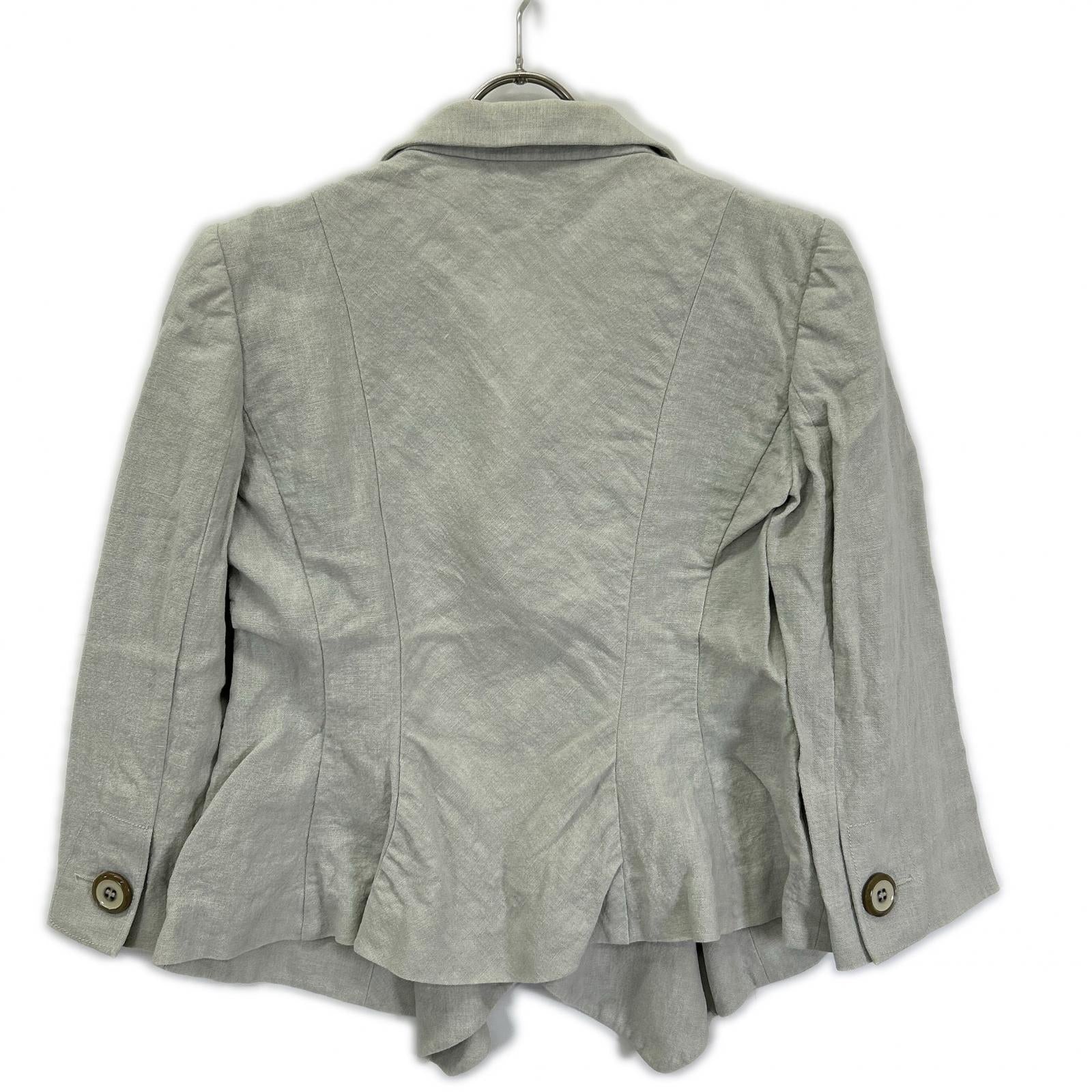 EMPORIOARMANI エンポリオアルマーニ R2G09T R2009 グレー ダブル ジャケット ジャケット