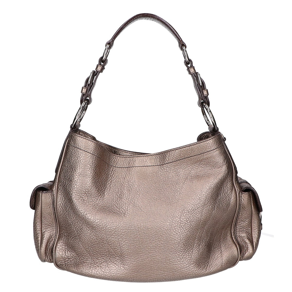 PRADA プラダ BR3353 VIT.DAINO レザー ホーボー ショルダーバッグ