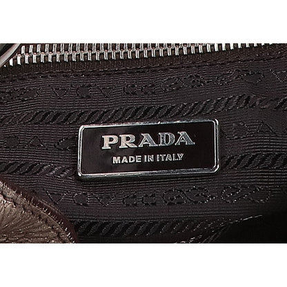 PRADA プラダ BR3353 VIT.DAINO レザー ホーボー ショルダーバッグ