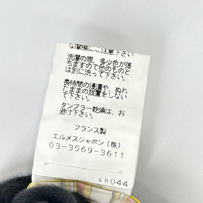 HERMES エルメス 【美品/国内正規】チェック セリエボタン ボタンダウン 長袖シャツ トップス