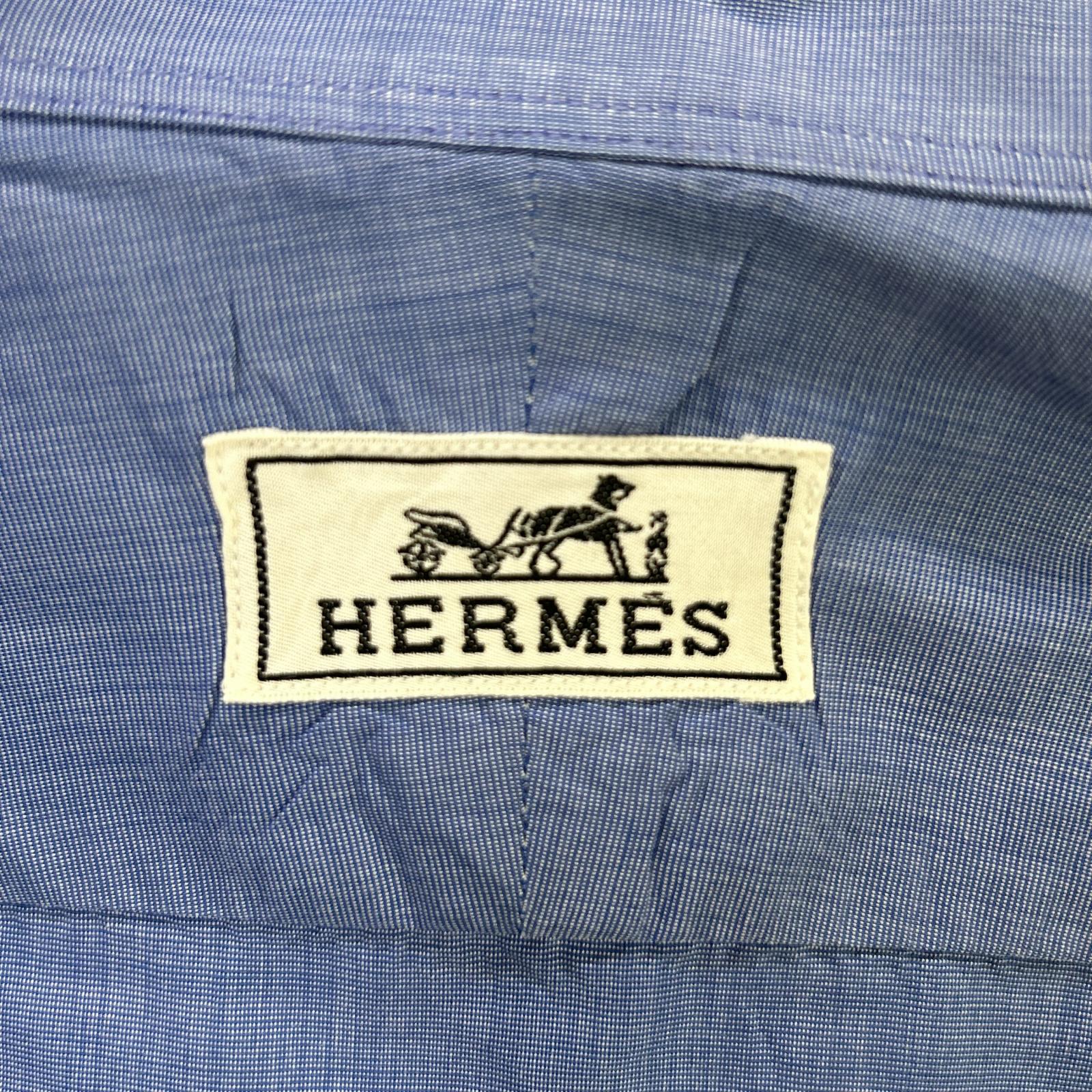 HERMES エルメス 【美品】セリエボタン 長袖シャツ トップス