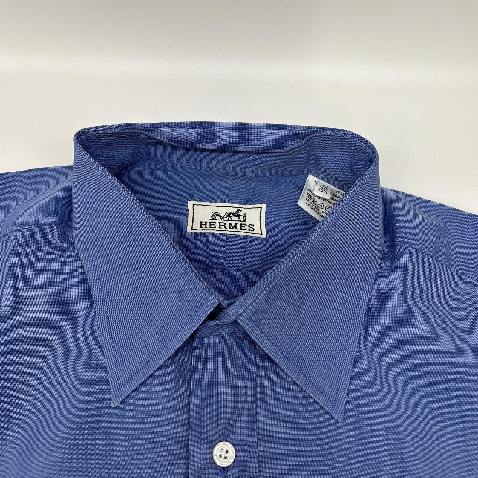 HERMES エルメス 【美品】セリエボタン 長袖シャツ トップス