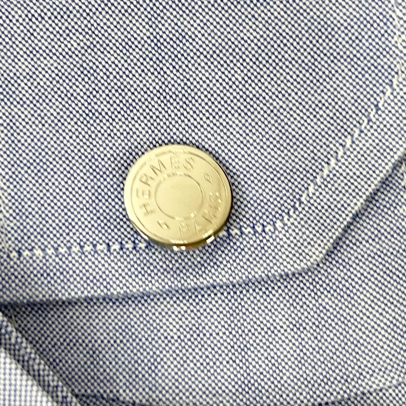 HERMES エルメス 【美品】セリエボタン 長袖シャツ トップス