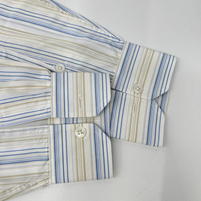 HERMES エルメス 【美品/国内正規】ストライプ 長袖シャツ トップス