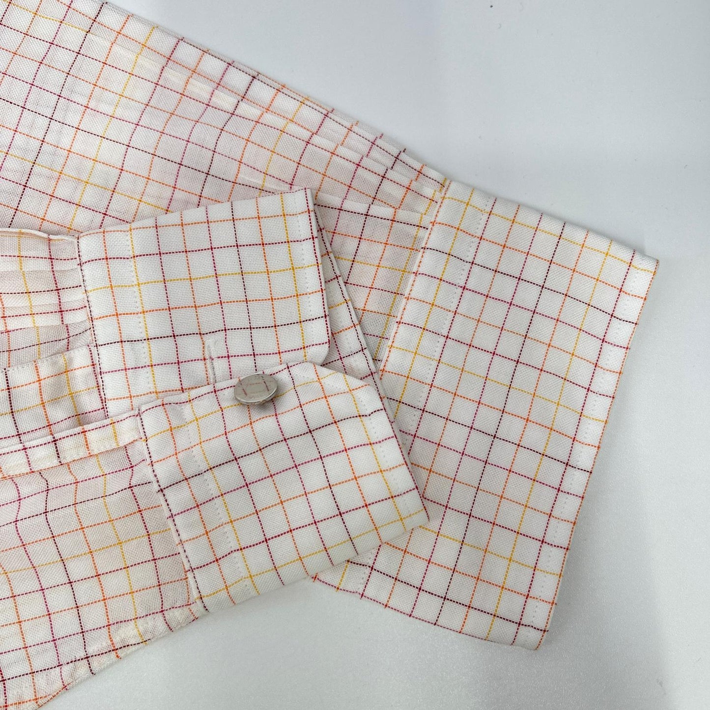 HERMES エルメス 【美品/国内正規】チェック セリエボタン 長袖シャツ トップス