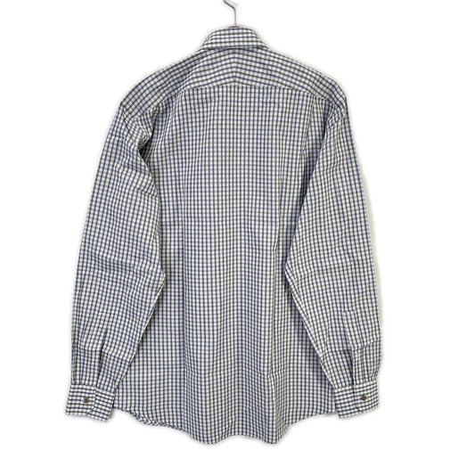 HERMES エルメス 【美品】チェック セリエボタン 長袖シャツ トップス