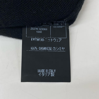 GUCCI グッチ 323068 ブラック カシミヤ ロングスリーブ ポロシャツ トップス