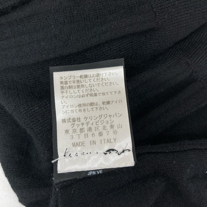 GUCCI グッチ 323068 ブラック カシミヤ ロングスリーブ ポロシャツ トップス