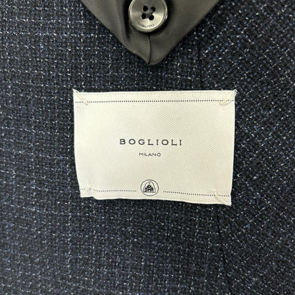 BOGLIOLI ボリオリ X2902E ネイビー DOVER ウール テーラードジャケット ジャケット