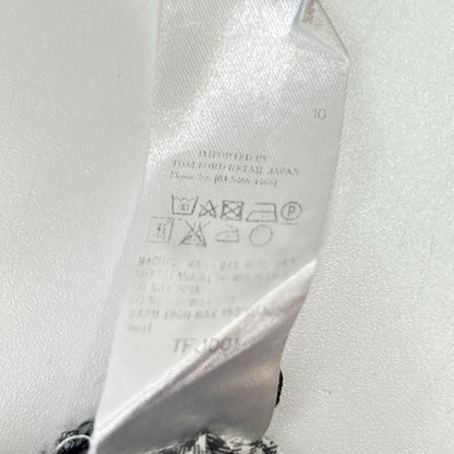 TOM FORD トムフォード グレー コットン チェック シャツ トップス