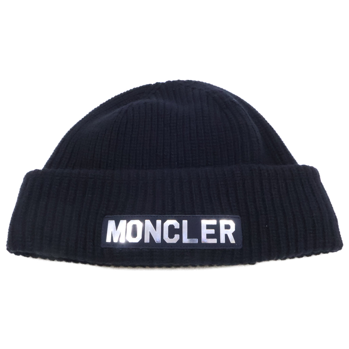MONCLER 【Excellent condition/Domestic authentic】2023 model I20913B00018 M1241 BERRETTO TRICOT Wool knit cap
