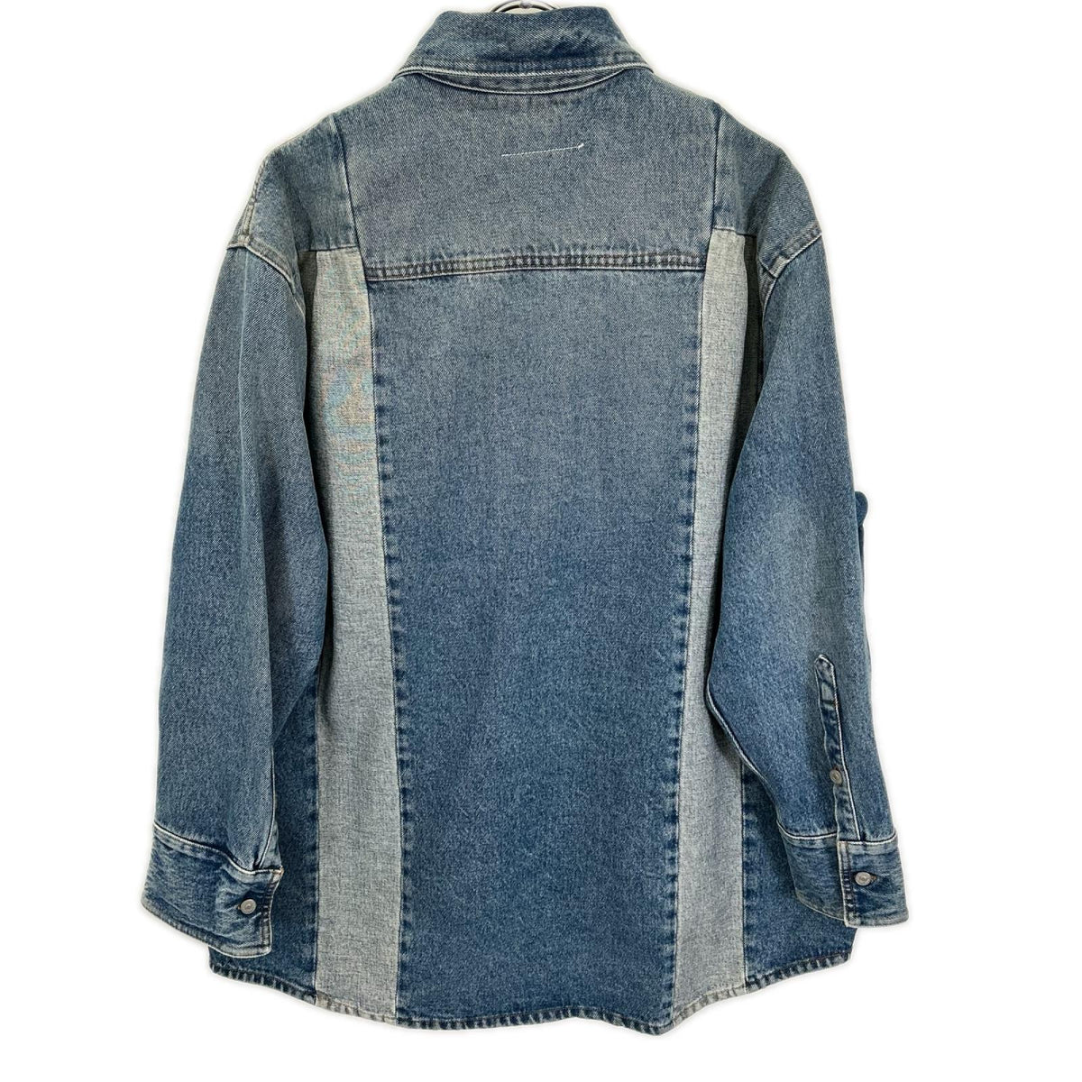 MM6 エムエムシックス SH2DT0013 24AW インディゴ 再構築 デニム ジャケット ジャケット