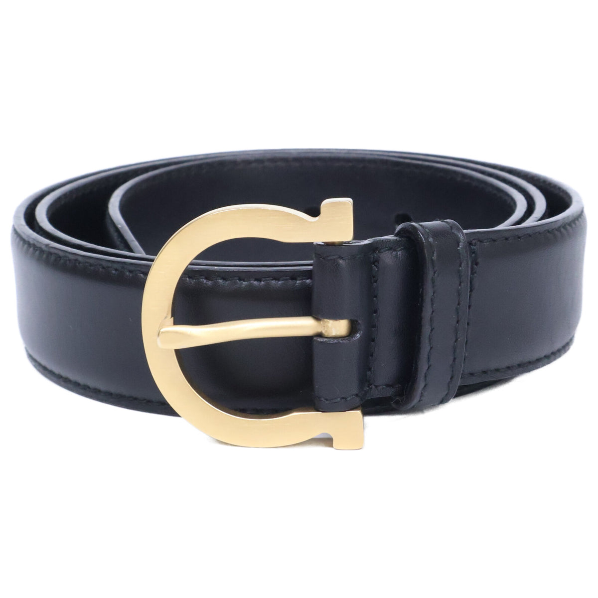 SalvatoreFerragamo サルバトーレフェラガモ 7086 ガンチーニバックル レザー ベルト