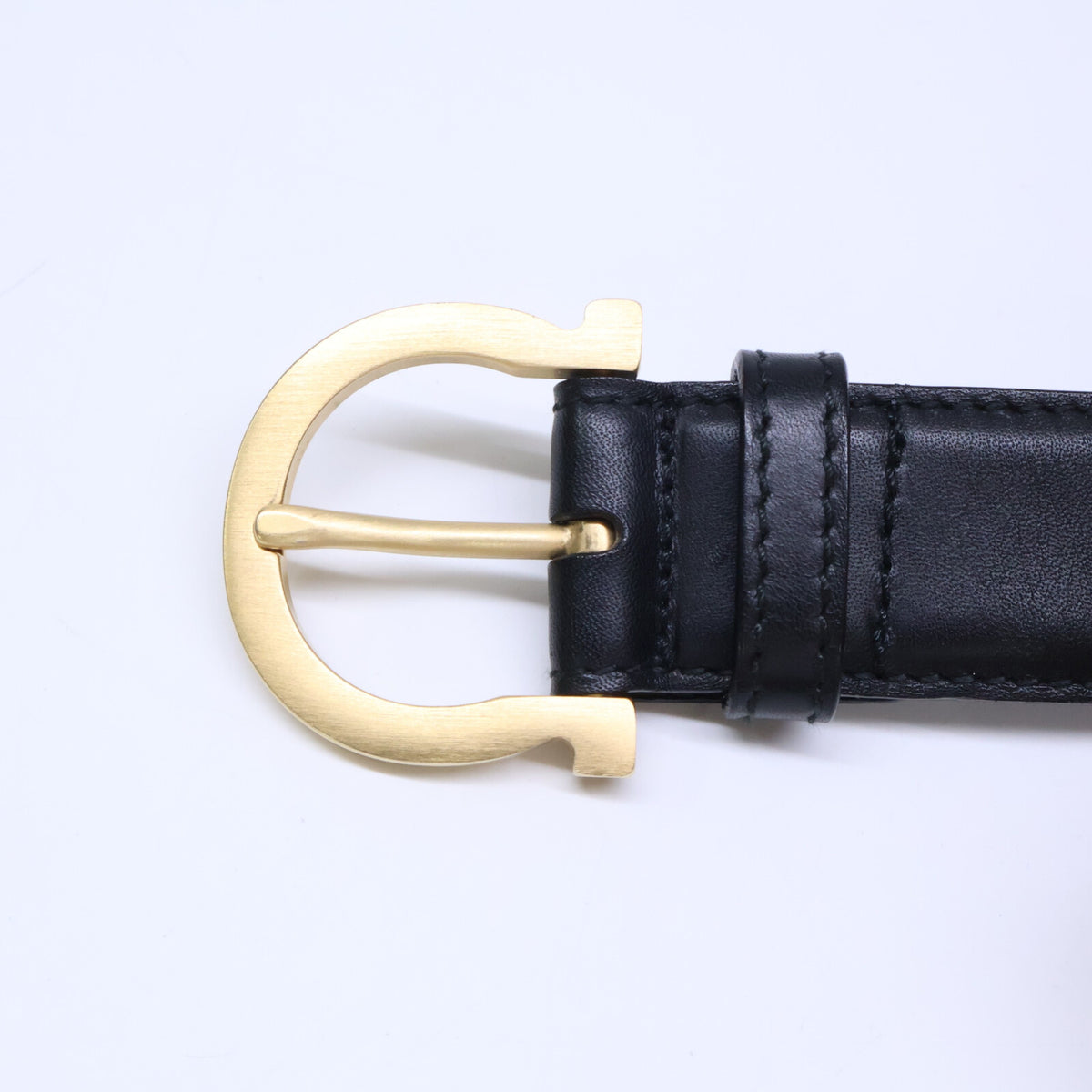 SalvatoreFerragamo サルバトーレフェラガモ 7086 ガンチーニバックル レザー ベルト