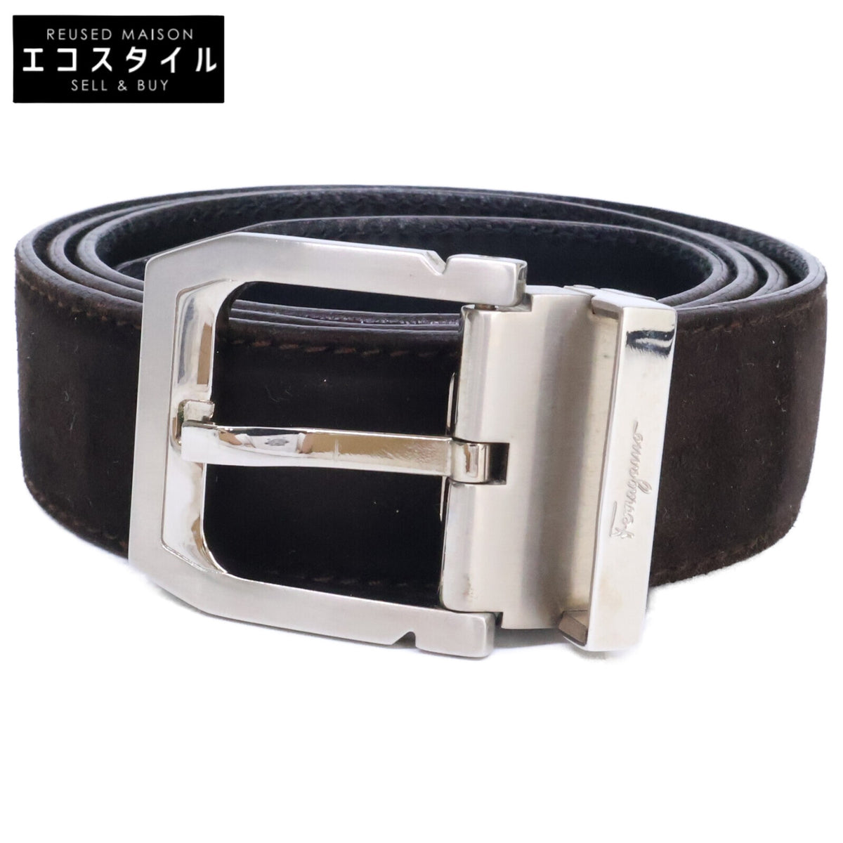 SalvatoreFerragamo サルバトーレフェラガモ 67 3036 スエード ベルト