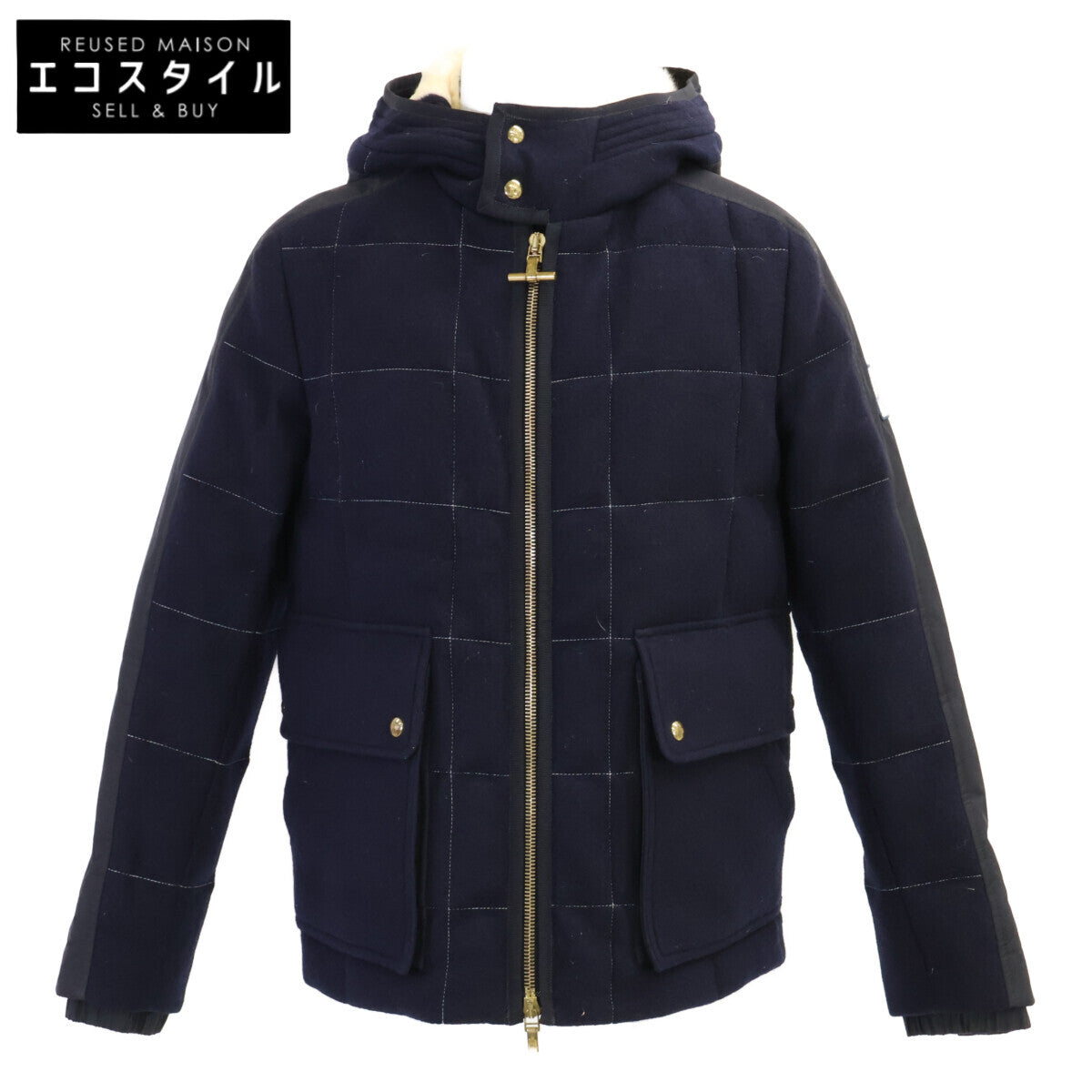MONCLER モンクレール GAMME BLEU ガムブルー 568-578 Broadway sulte306 NY NY 10012 ファー付フーディダウンジャケット ジャケット