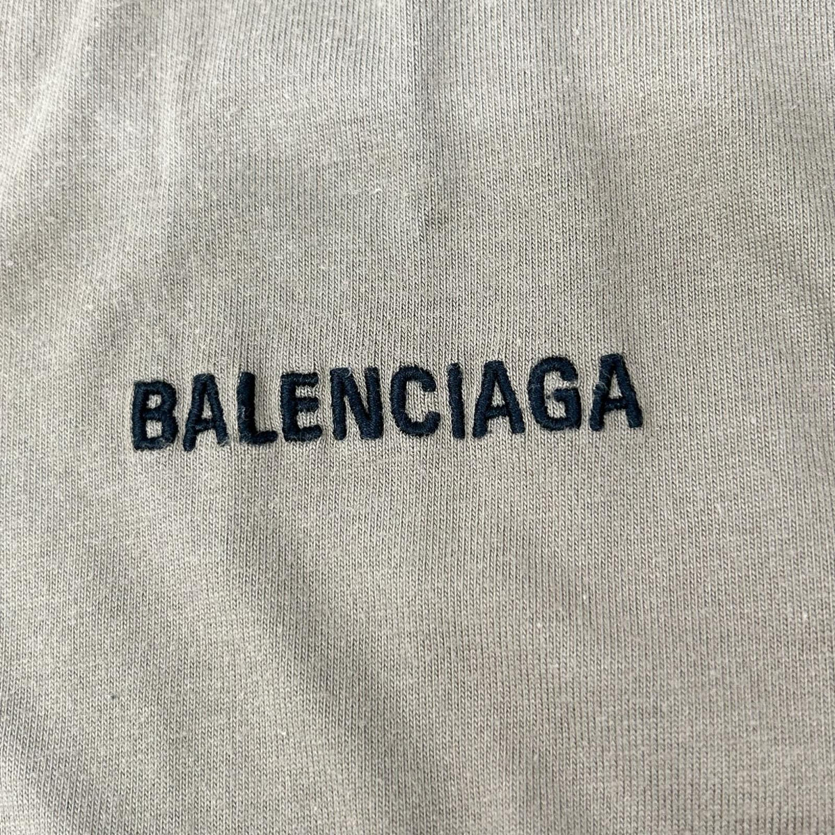 BALENCIAGA バレンシアガ 612966 21年製 ベージュ ロゴ Tシャツ トップス