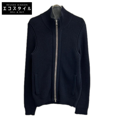 GUCCI グッチ トムフォード期　255915 ネイビー ウール ドライバーズニット トップス