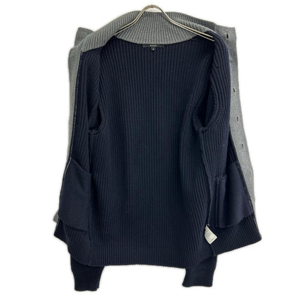 GUCCI グッチ トムフォード期　255915 ネイビー ウール ドライバーズニット トップス