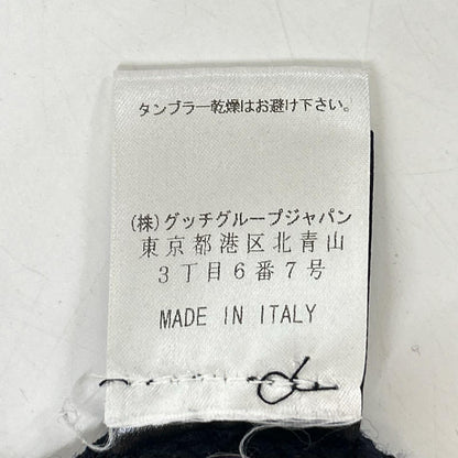 GUCCI グッチ トムフォード期　255915 ネイビー ウール ドライバーズニット トップス