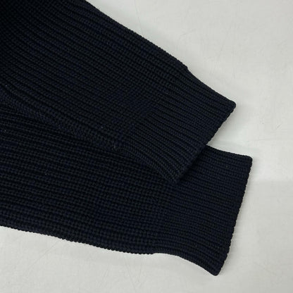 GUCCI グッチ トムフォード期　255915 ネイビー ウール ドライバーズニット トップス