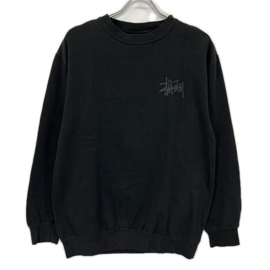 stussy ステューシー 90’S ブラック ドラゴンプリント スウェットトレーナー　オールドステューシー トップス