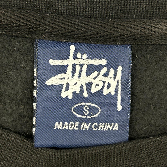stussy ステューシー 90’S ブラック ドラゴンプリント スウェットトレーナー　オールドステューシー トップス