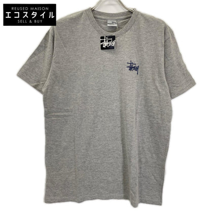 stussy ステューシー 90s デッドストック グレー コットン ロゴ Tシャツ トップス