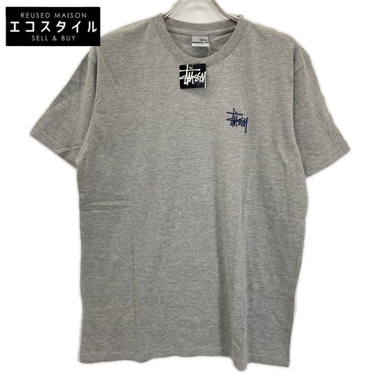 stussy ステューシー 90s デッドストック グレー コットン ロゴ Tシャツ トップス