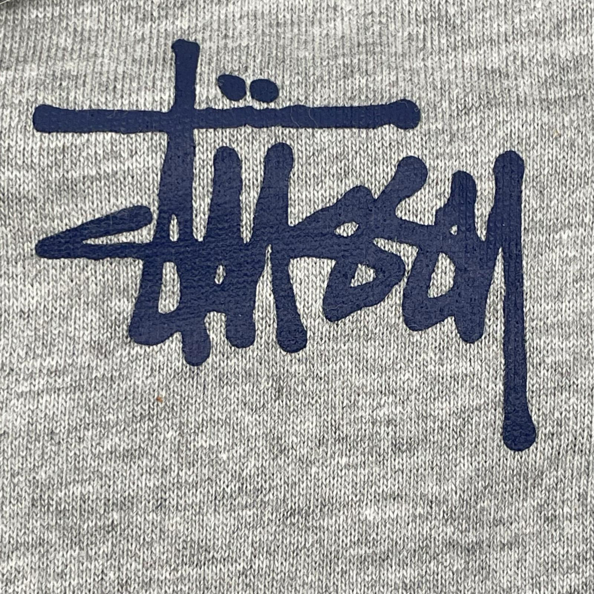 stussy ステューシー 90s デッドストック グレー コットン ロゴ Tシャツ トップス