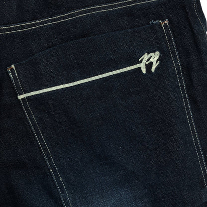 その他ブランド 【Phat Farm】インディゴ ワイド デニムパンツ ボトムス