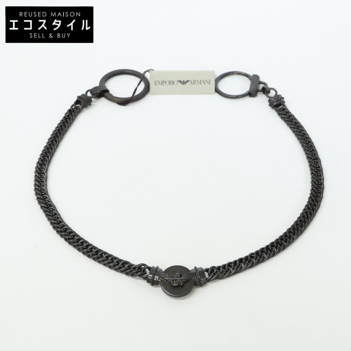 EMPORIOARMANI エンポリオアルマーニ イーグルロゴ ウォレットチェーン