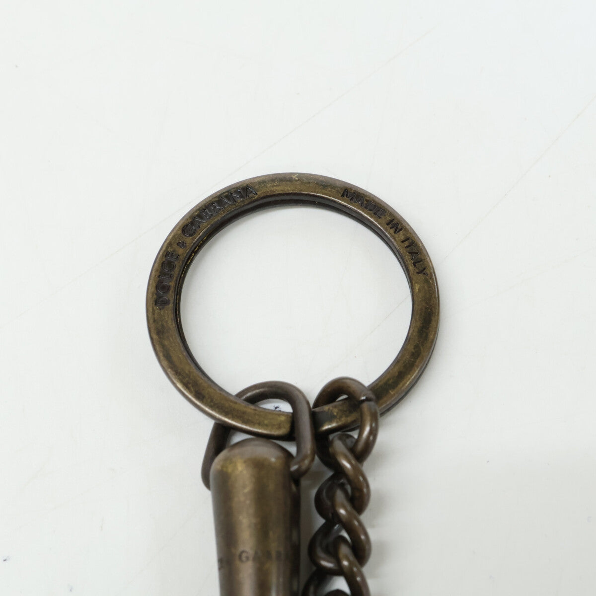 DOLCE&GABBANA ドルチェアンドガッバーナ コルノモチーフ キーチェーン キーリング