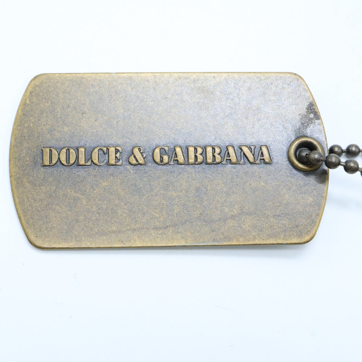 DOLCE&GABBANA ドルチェアンドガッバーナ ドッグタグ キーホルダー