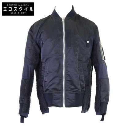 sacai サカイ 20-02355M NYLON TWILL ｘ FAUX SHERING BLOUSON ブルゾン ジャケット