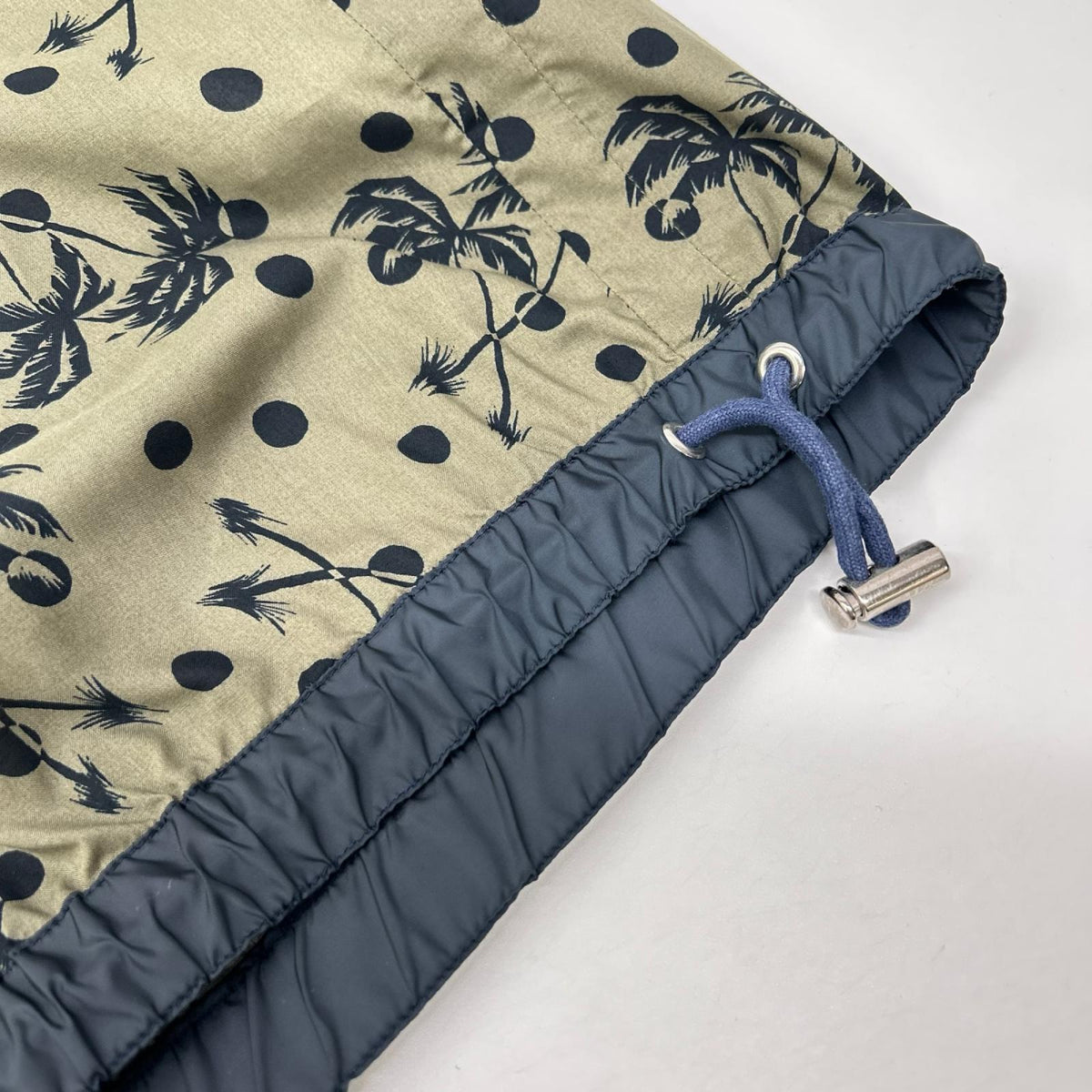 sacai サカイ ×SUN SURF 20-02201M カーキ ドローストリング シャツ トップス
