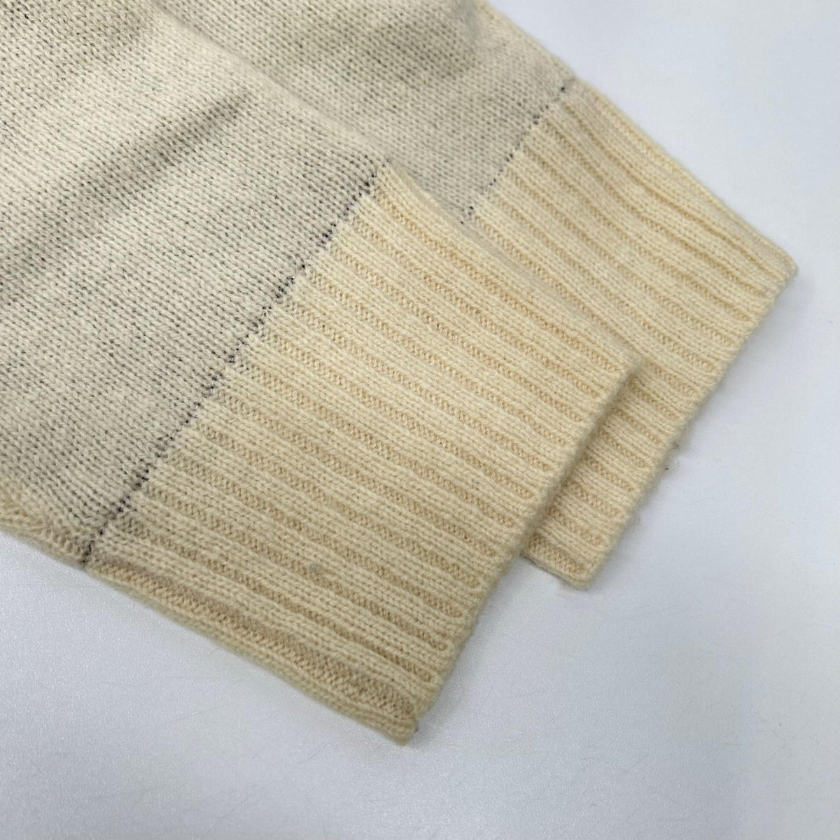 MARK&LONA マークアンドロナ ML-16W-B06 アイボリー エコーズ ジップニット ジャケット Echoes Zip Knit トップス