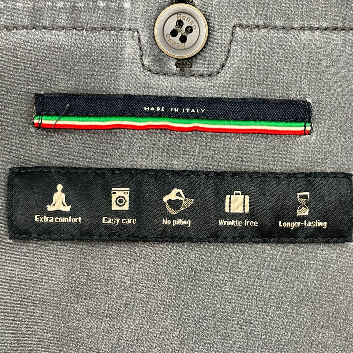 HERNO ヘルノ グレー ファーストアクト テーラードジャケット GA0092U-12450S-9490 ジャケット