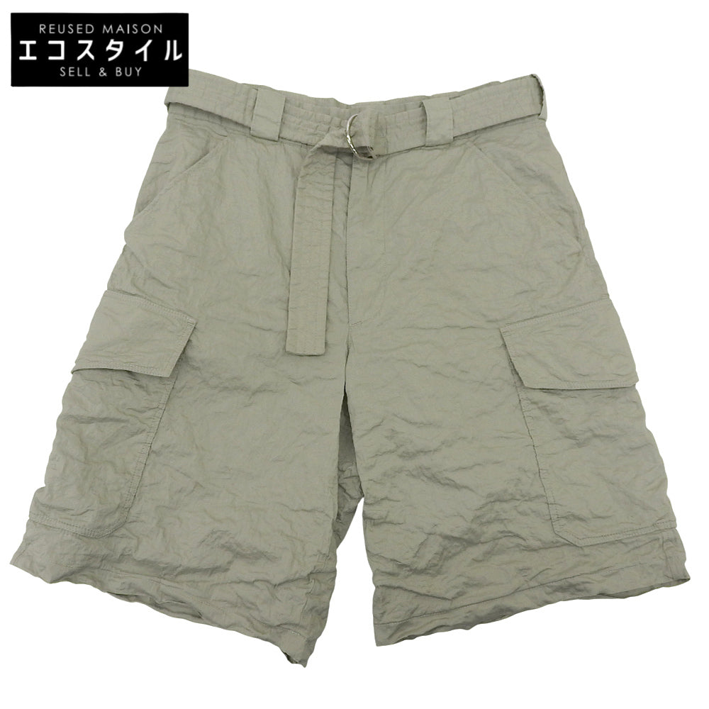 PRADA Excellent Condition Stretch Cotton Bermuda Shorts Bottoms Men's Khaki S 24SS Bottoms